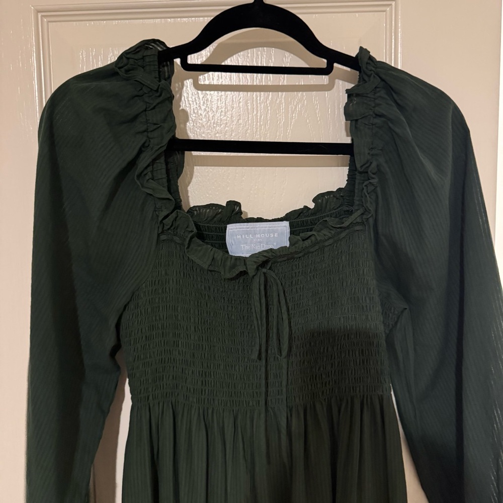HILL HOUSE - The Scarlett Long Sleeve Nap Dress Size Small - Picture 5 of 9